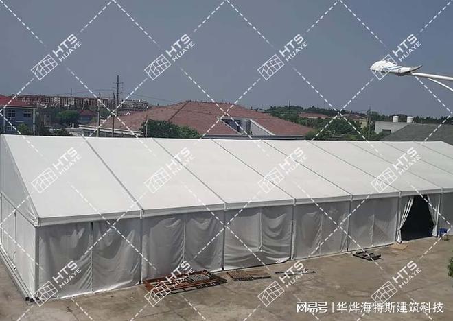 厂房仓储篷房搭建经济又实用可满足企业不断提升的生产和仓储需求(图1)