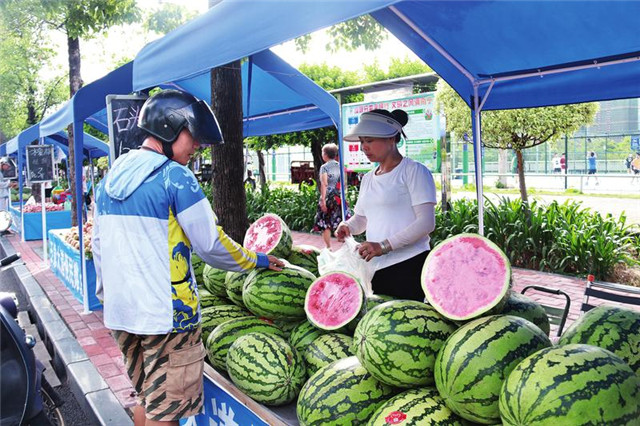 南宁设立“马路市场”小小摊点牵动“大民生”惠民便民带旺“烟火气”(图1)