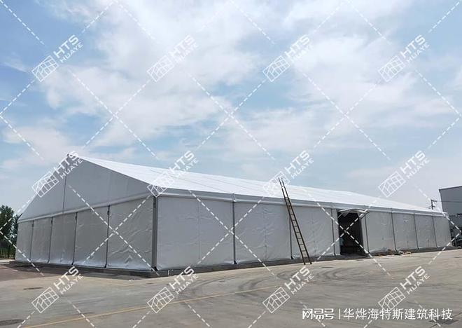 平整空地即可搭建工业仓库篷房(图1)