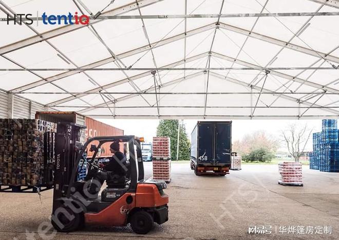 华烨介绍物流仓储篷房搭建一般是多少钱(图2)