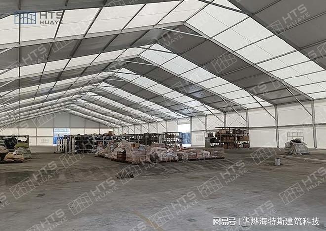 仓库采用工业仓储篷房的优势(图1)