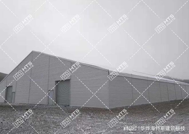 工业篷房是一种可以移动的建筑它具有可定制的特点(图2)