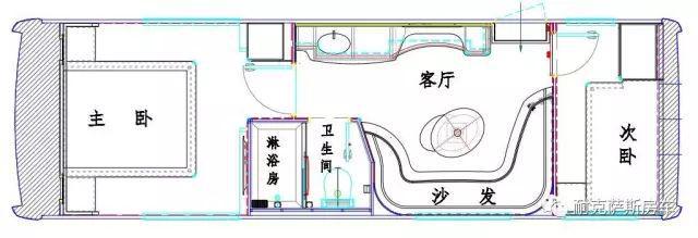 星空房车G10两室一厅(图1)