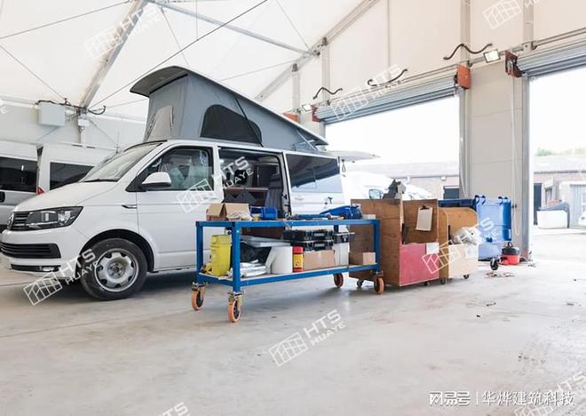 汽车制造专用篷房拆搭灵活满足传统型仓库的所有功能需求(图3)