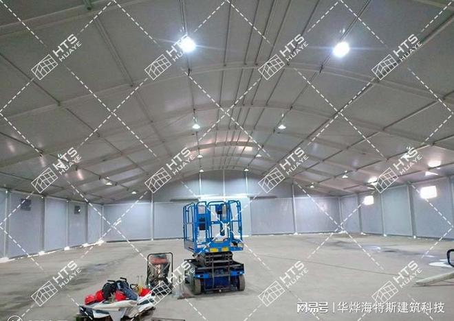 工业篷房厂不但造型独特而且施工时间短(图2)