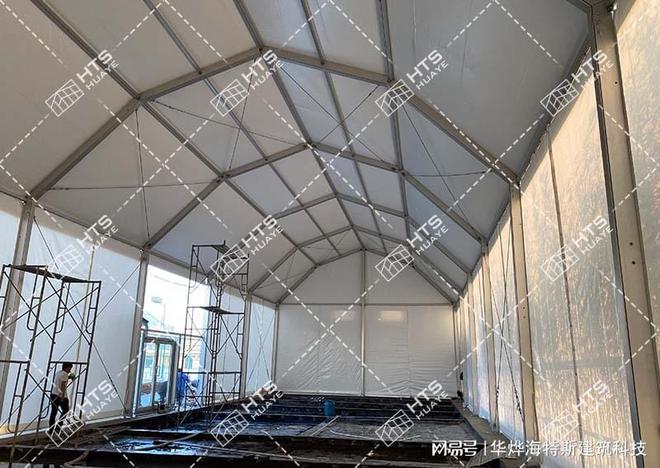 仓储篷房厂家仓库棚可充分利用每一处空间完全自由搭建(图1)