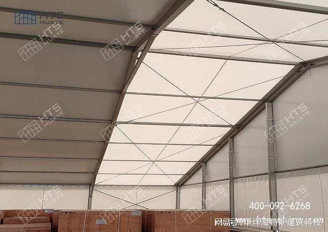 从简易化认识华烨工业仓库篷房(图2)