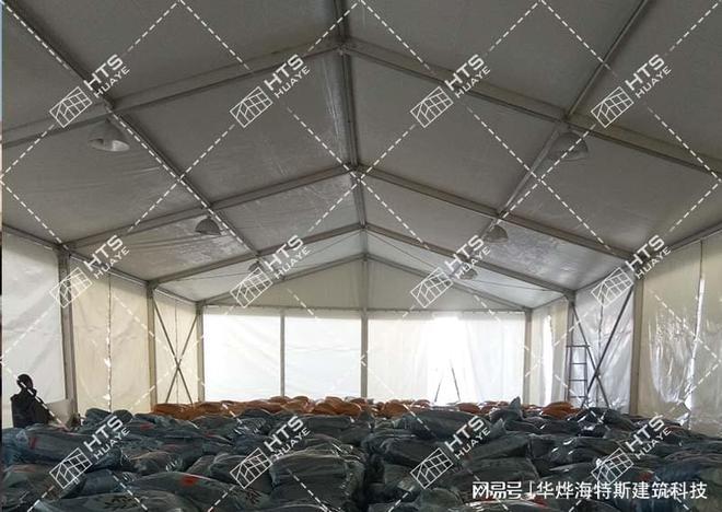 大型工业仓储铝合金篷房撑起整个市场的各种活动(图2)