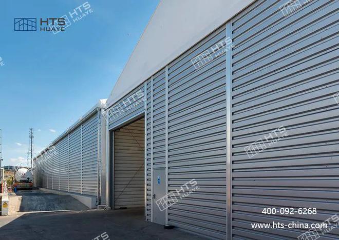 大型仓储帐篷篷房实现仓库建造的高效与快捷(图1)
