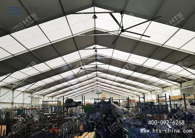 大型仓储帐篷篷房实现仓库建造的高效与快捷(图4)
