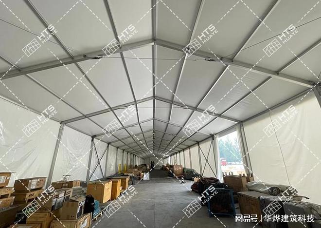 作为临时建筑简易户外仓库篷房拆装便捷还可回收(图3)