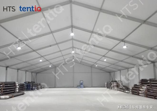 选择仓库大棚为企业提供了存储货物的便捷之处(图2)