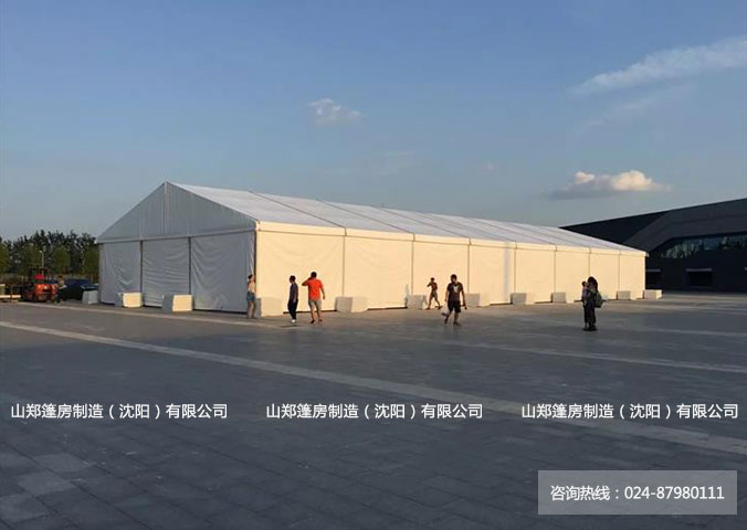 仓储篷房的组合非常多样化(图1)