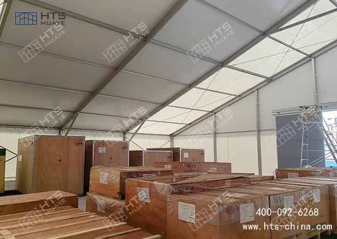 临时仓库篷房搭建有效降低仓储物流企业的投资风险缓解资金压力(图3)