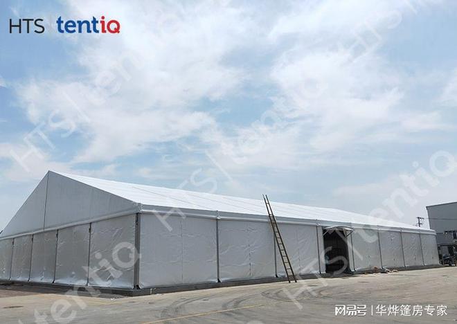 厂房仓储篷房搭建速度快上千平米的篷房当天就可以搭建(图2)