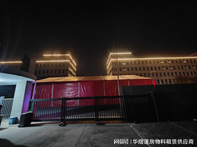 周口篷房出租使用的框架结实吗？(图3)