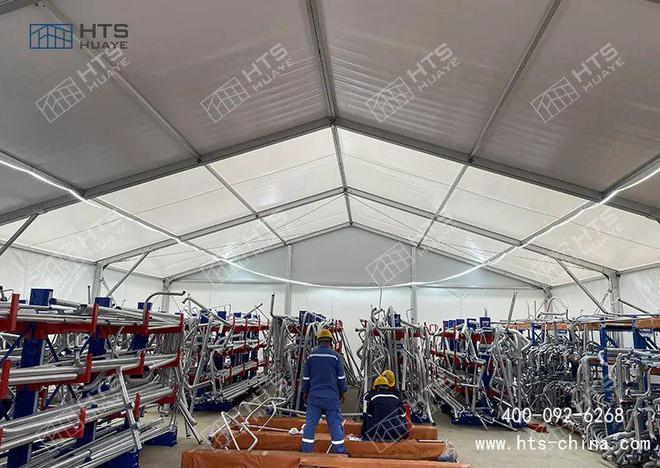 铝合金篷房生产厂家能不能满足制造业用仓的需求？(图4)