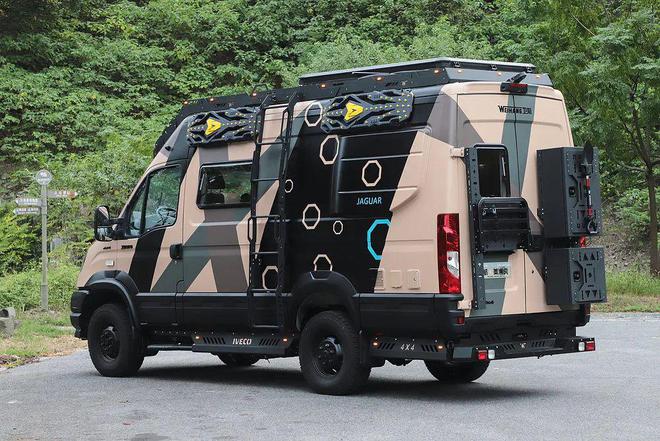 三把差速锁依维柯4x4房车终于来了！实拍卫航·美洲虎(图10)