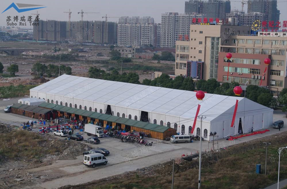 仓库篷房出租充分利用仓库空间(图1)