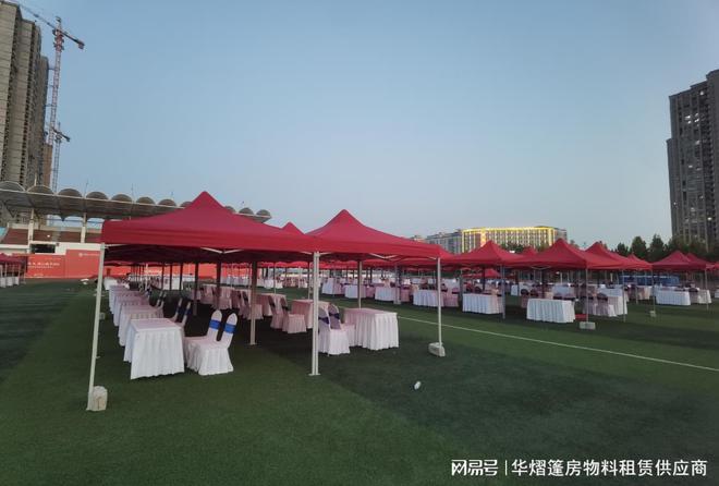 郑州帐篷出租搭建开封水利大学毕业季就业双选会现场(图2)
