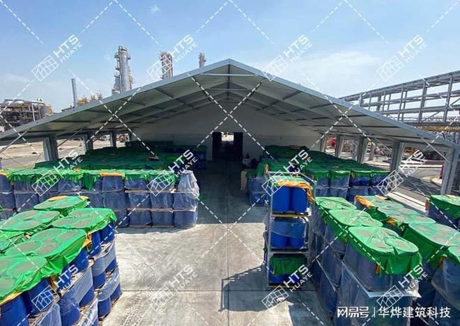 装配式结构篷房严格执行德国标准满足当地设计院要求(图1)