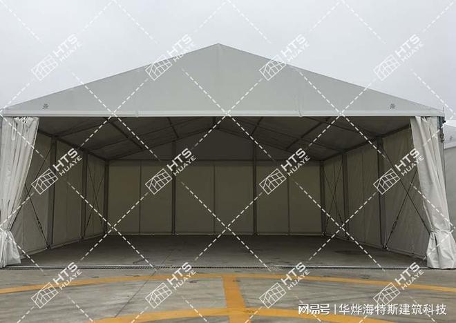昆山篷房厂家提供安全实用机库不受恶劣天气影响(图1)