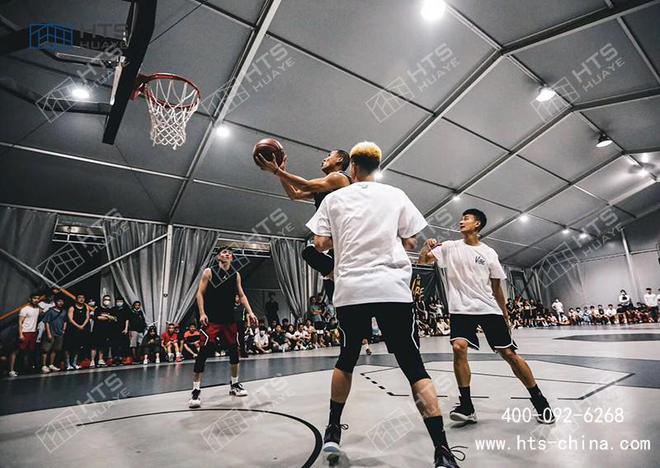 篮球爱好者必看这里有你喜欢的铝合金篮球场篷房(图1)