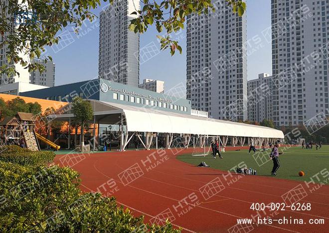 焕然一新一块块空地大变身篮球场馆体育篷房(图2)