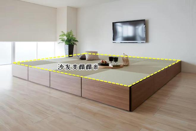 越来越多人客厅抛弃沙发用这2种设计代替舒服又好用！(图3)