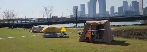 苏州一露营者在帐篷内身亡瓦斯罐取暖不当引发悲剧(图1)