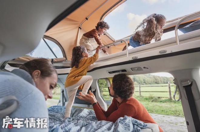 这样的设计也太好用了！新款大众纯电露营车能睡5口人带小厨房(图5)