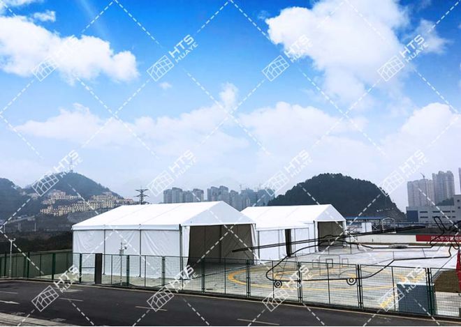 山东机库项目：高标准华烨飞机库篷房为航空事(图2)