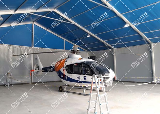 山东机库项目：高标准华烨飞机库篷房为航空事(图4)