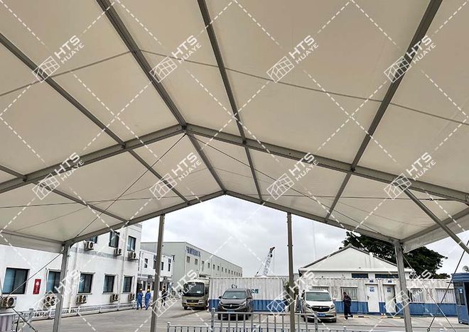 移动式仓储解决方案：铝合金仓储篷房实现空间灵活拓展(图1)