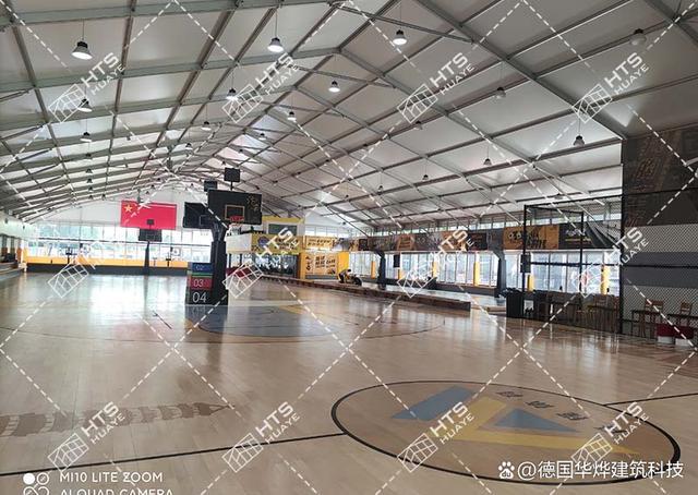 华烨篮球场篷房：让每场比赛都尽享舒适(图1)
