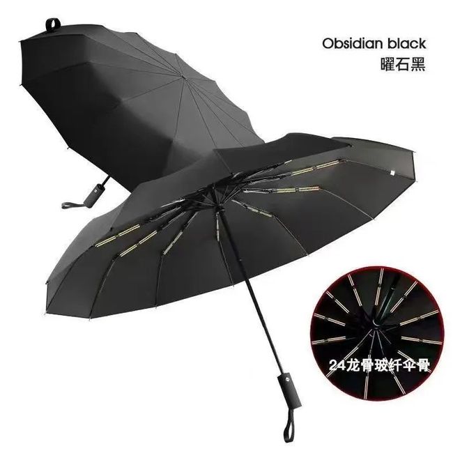 伞界“劳斯莱斯”全自动两用伞UPF50+防晒、能抗大风超变态！(图5)