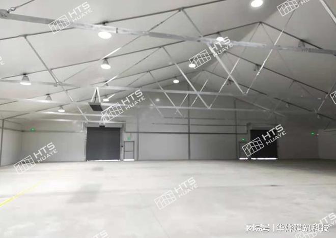 拼装篷房仓库不仅搭建速度快且拆装灵活无损耗(图3)