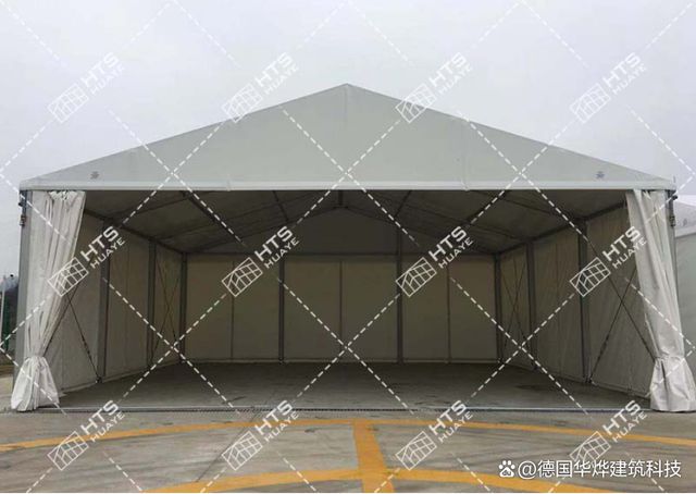 华烨篷房：为北京机库打造高效安全的停机大篷房(图1)