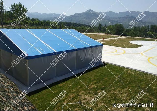 华烨篷房：为北京机库打造高效安全的停机大篷房(图2)