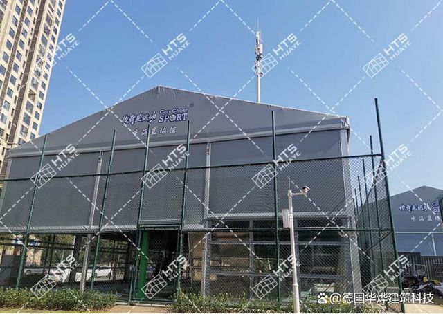 打破空间限制华烨大型篮球馆篷房让长沙篮球馆尽显魅力(图1)