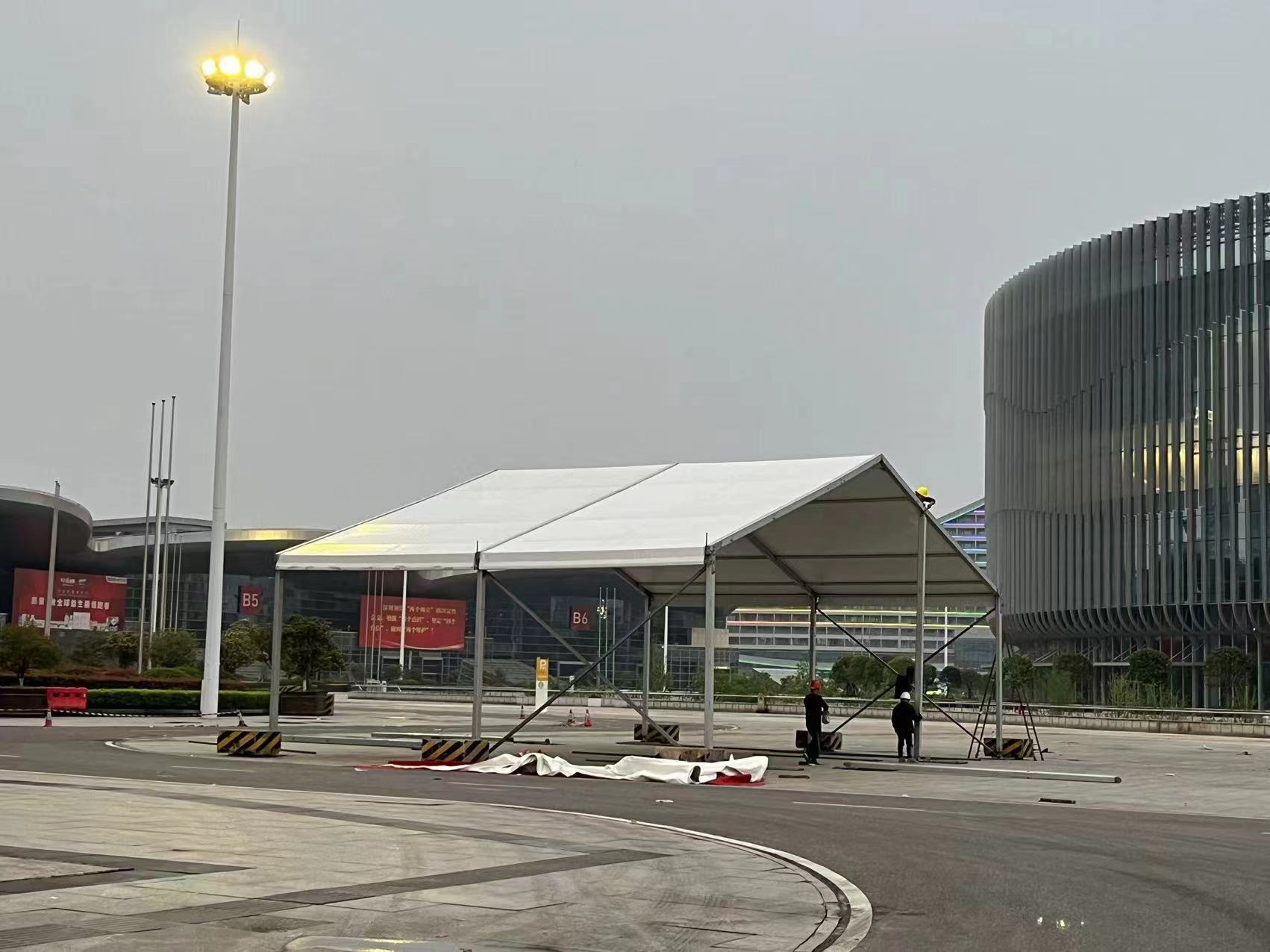 武汉篷房搭建出租华之熠专业篷房租赁(图2)