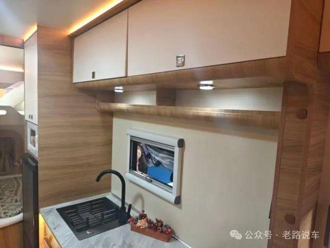 令人耳目一新的奇瑞零米轻卡底盘纯电房车(图10)