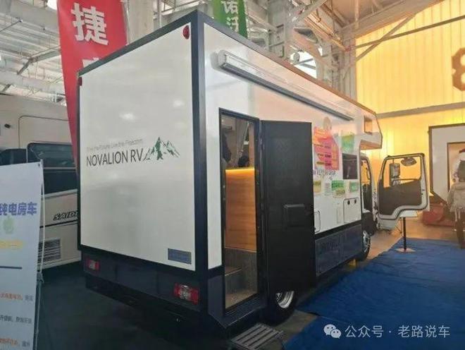 令人耳目一新的奇瑞零米轻卡底盘纯电房车(图8)