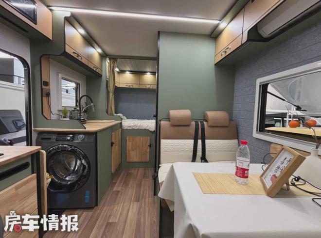 20多万的豪沃房车内部两室一厅自带19度电颜值不输越野车型(图7)