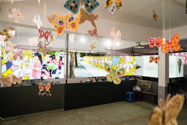停车棚里的美术馆再迎新展“南桥撕纸”点亮社区空间(图5)