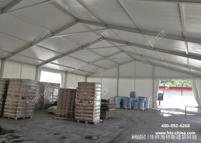 华烨铝合金仓库篷房厂家破解仓储空间与效率难题(图2)