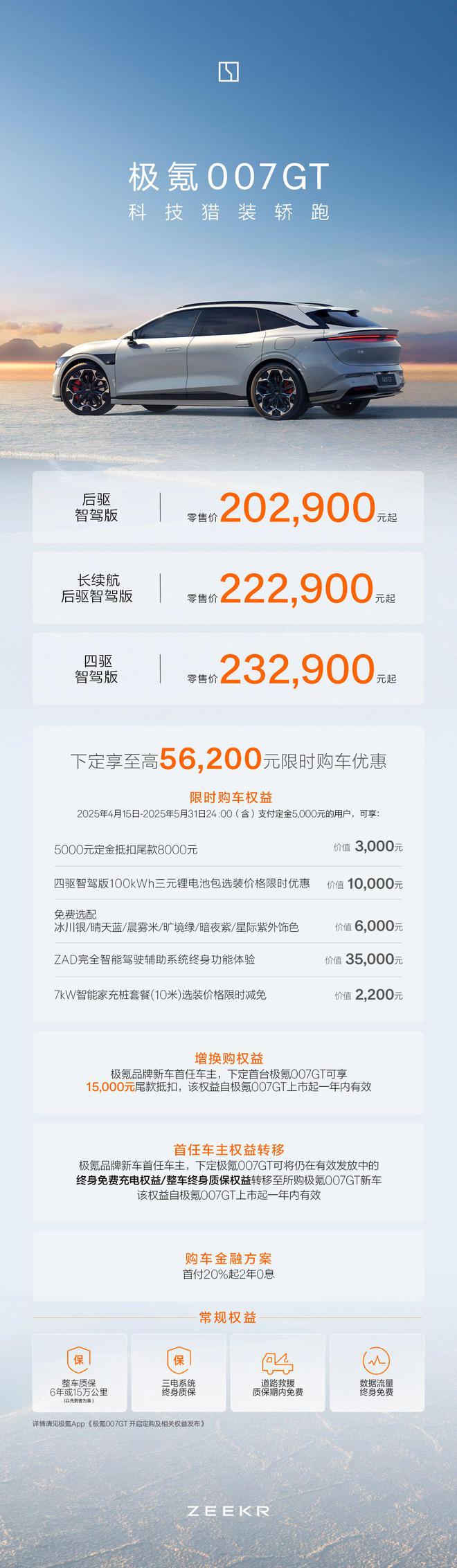 极氪品牌四周年极氪007GT上市开启“全球豪华科技品牌”20时代(图1)