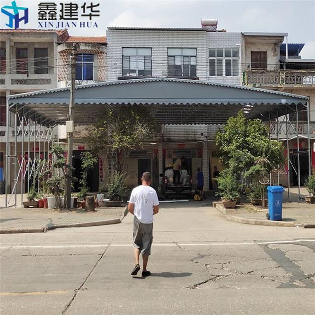 佛山大型轨道式遮阳蓬活动帐篷(图1)
