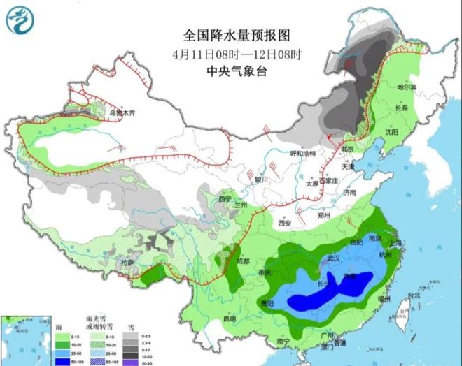 汛期来临！南方强降雨确定猛烈雷暴或出现；超算：雨雪雷雹齐聚(图3)