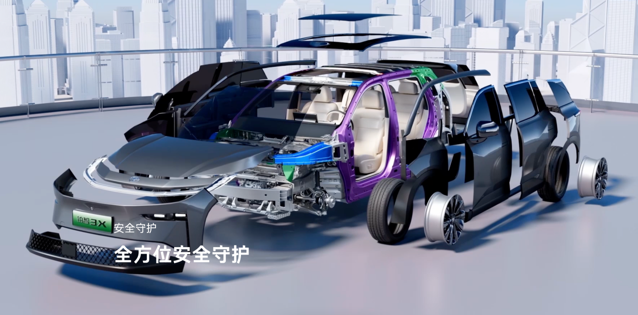 合资高阶智驾新选择：广汽丰田铂智3X兼具智能与大空间(图4)